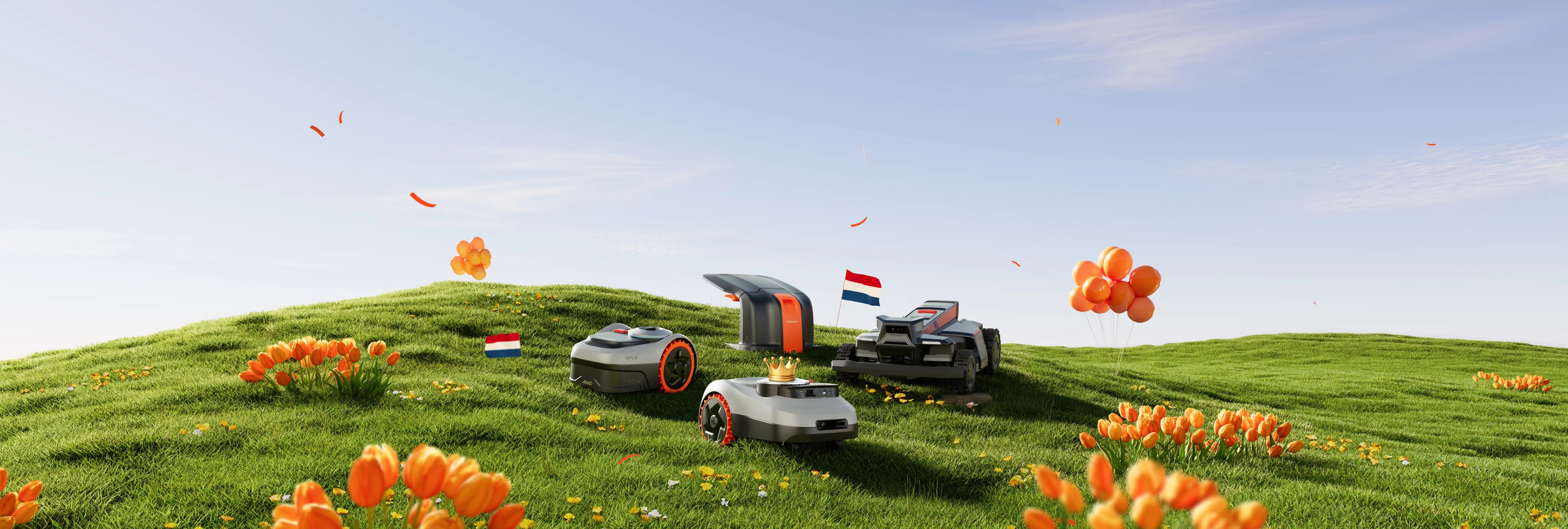 Het perfecte gazon zonder draden
